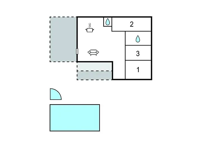 בית נופש 3 Bedroom Amazing In